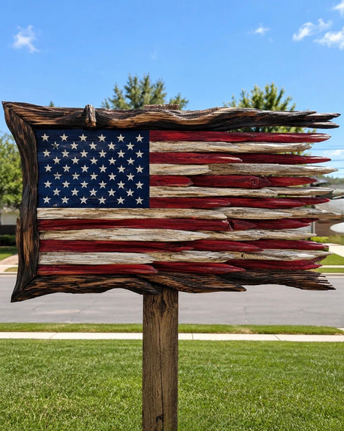 Handmade HERITAGE FLAG