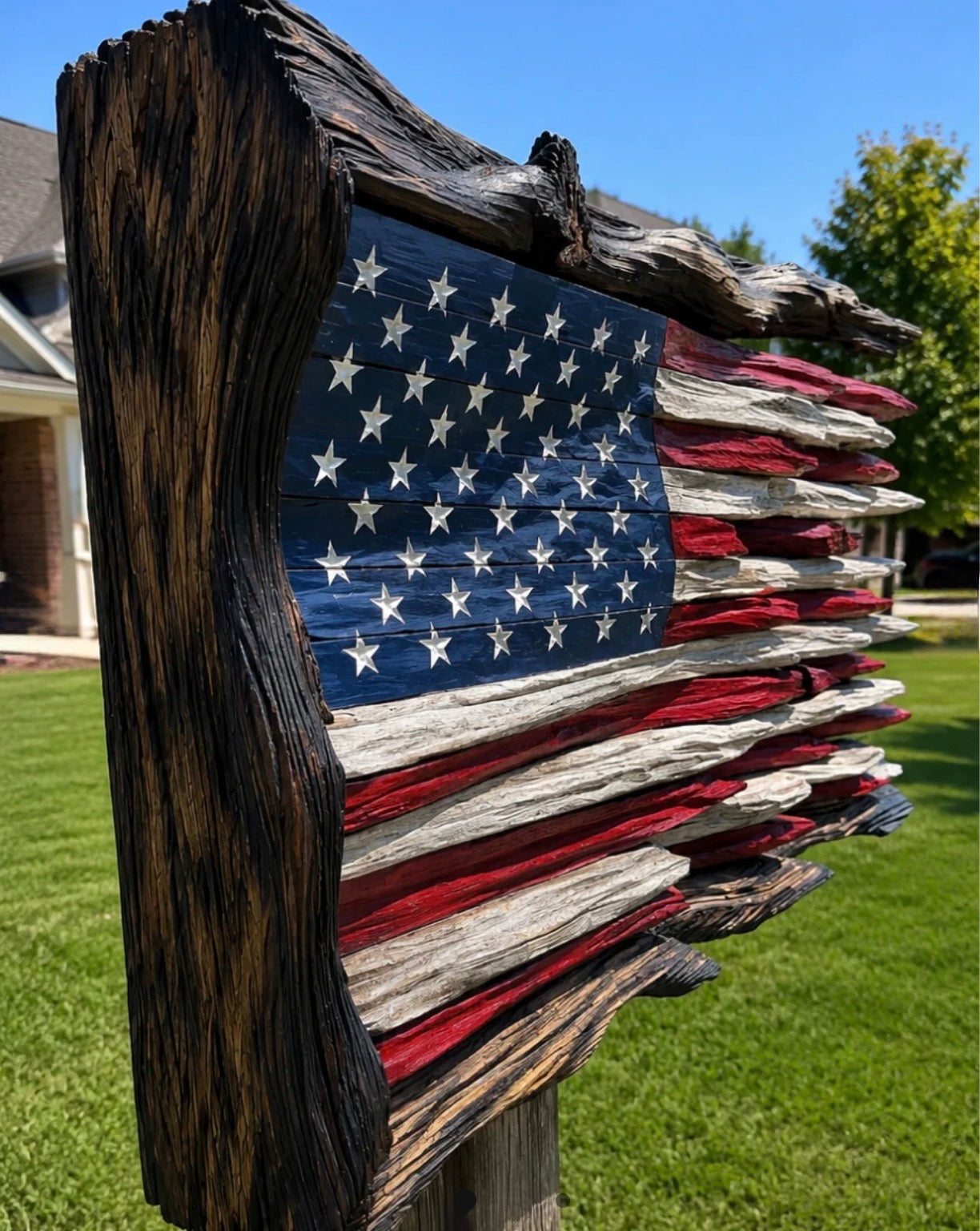 Handmade HERITAGE FLAG