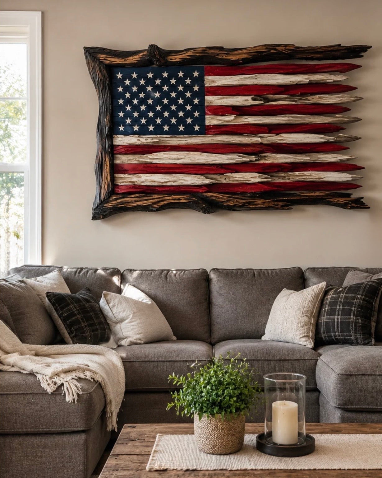 Handmade HERITAGE FLAG