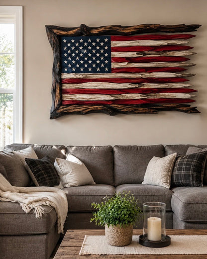 Handmade HERITAGE FLAG